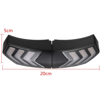 Wireless Turn Signal Brake Light for Motorcycle Helmet LED Safety Warn Lamp