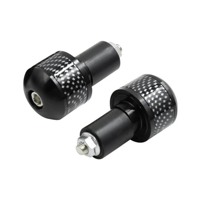 2 x 7/8" 22mm Handlebar End Caps for Motorcycle