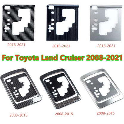 Steel / Console Gear Shift Cover Trim Decor for Toyota Land Cruiser (2008–2021)