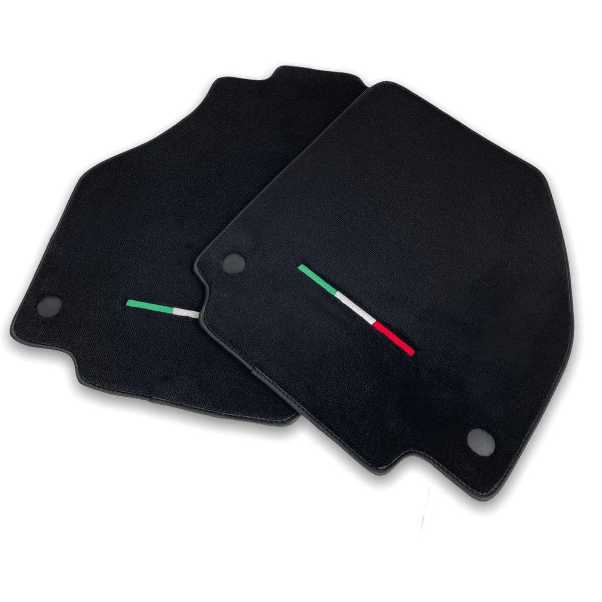 Floor Mats Set for Ferrari 488 Spider Black Tailored Carpets (2015-2023)