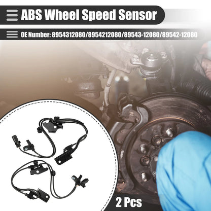 2 x Front Left Right ABS Wheel Speed Sensor for Toyota Prius V (2012–2017)
