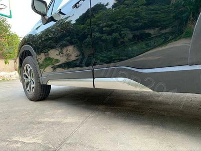 Steel Body Door Sill Molding Cover Trim for Subaru Forester (2019-2023)