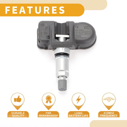 Tire Pressure Sensor 1 Pc 433MHz for Dodge Challenger (2008 - 2020)