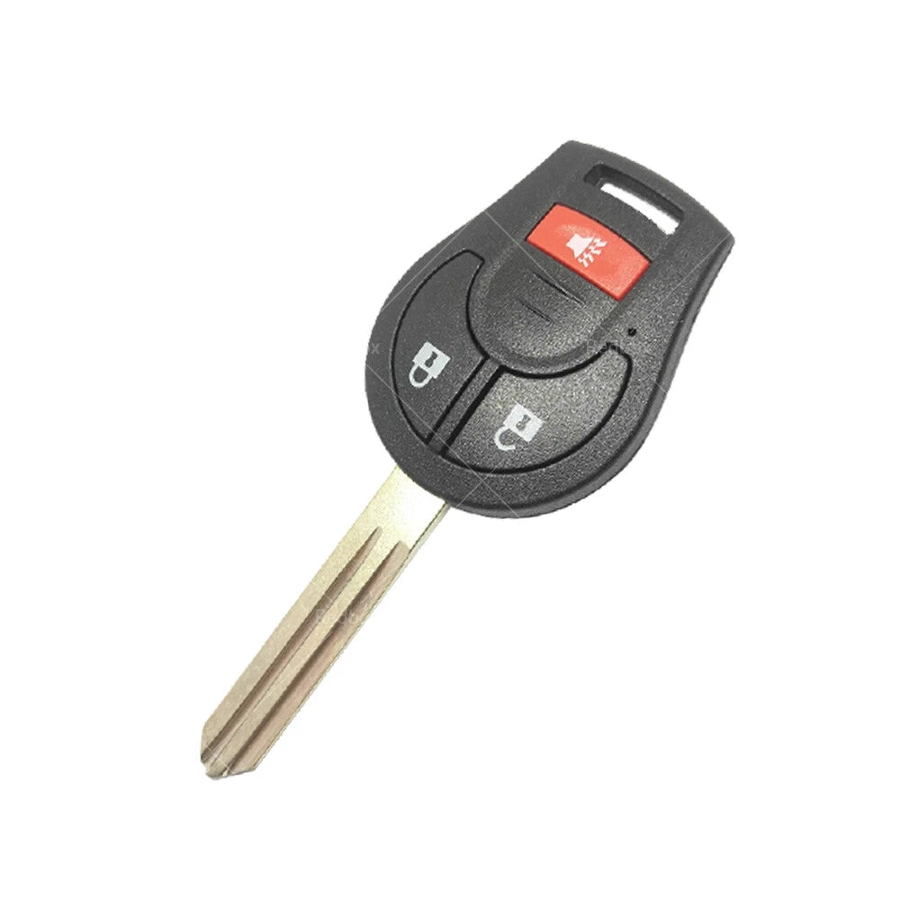433MHz Car Remote Key 3 Buttons for Nissan X-Trail T31, Tiida, Micra, Pulsar, Almera