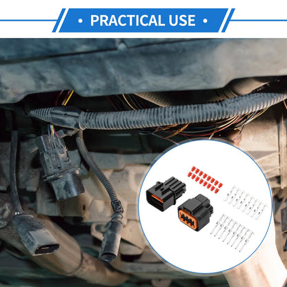 8 Pin Front Headlight Connector Plug for Hyundai, Kia