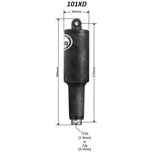 Lenco™ SRS 101XD 12V Actuator 57mm Stroke for Various Models
