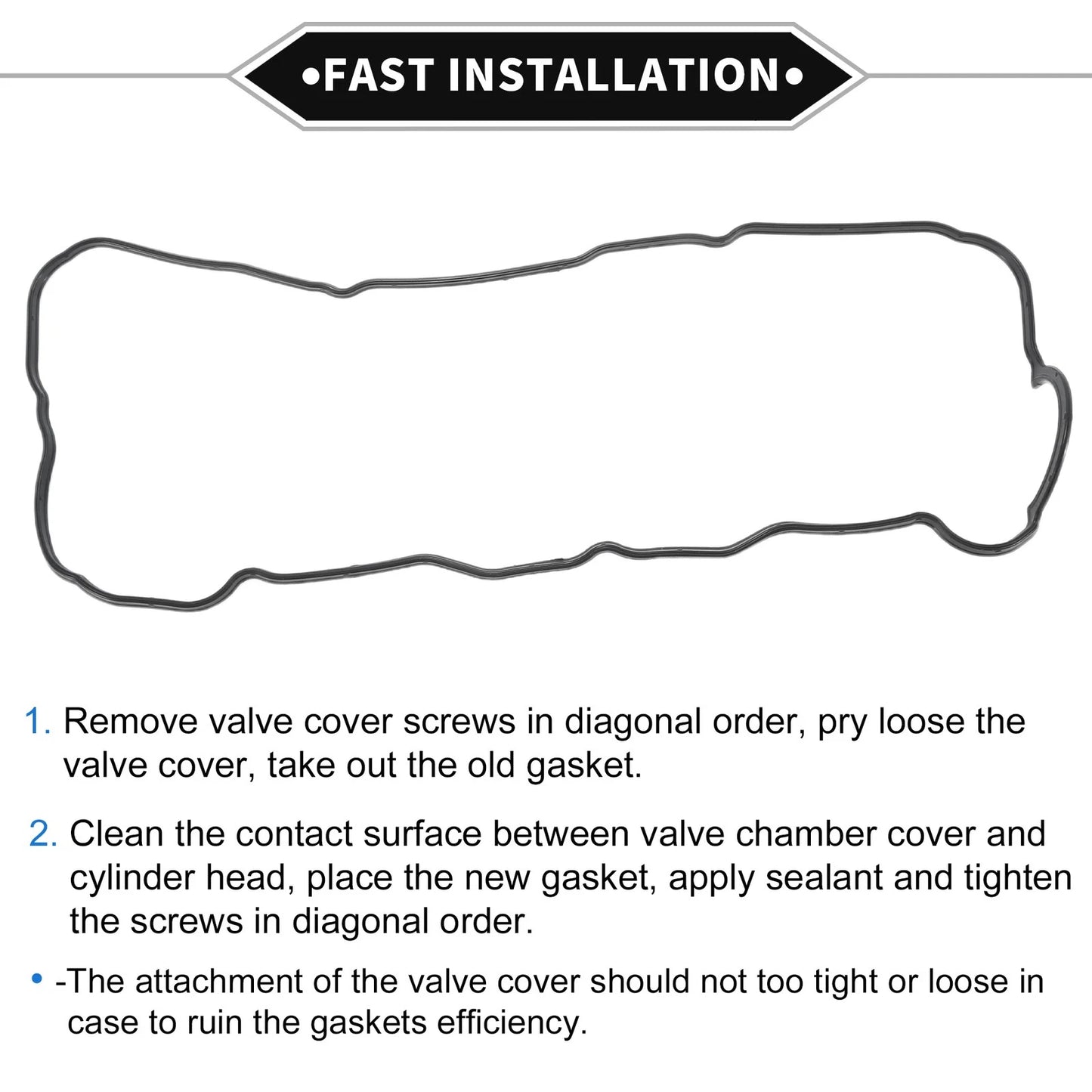 Valve Cover Gasket for Toyota Avalon Camry, Lexus ES300 RX330 (2000-2006)