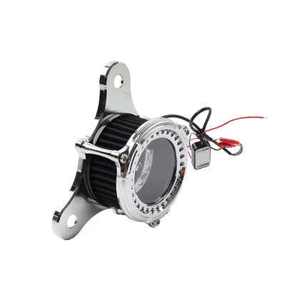 Chrome Air Filter Cleaner for Harley Touring Street Glide (2008-2016)