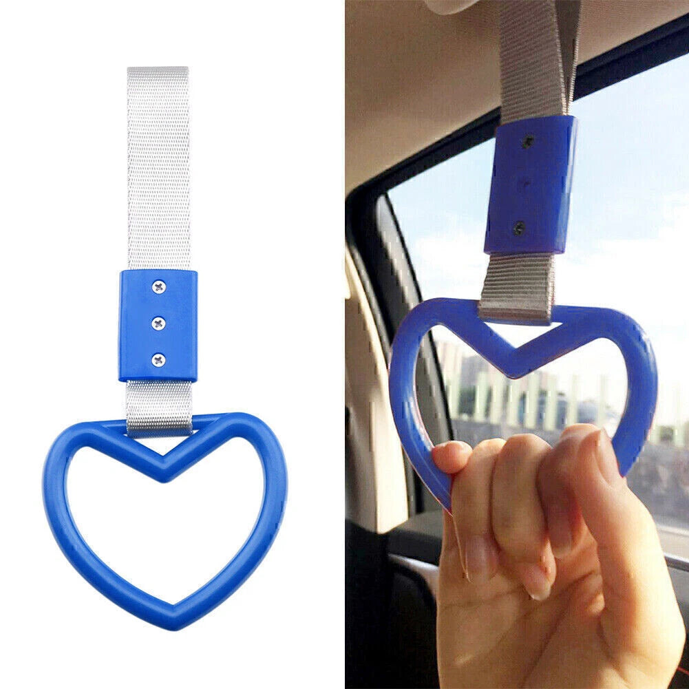 Heart JDM Tsurikawa Ring Handle Strap for Train Bus
