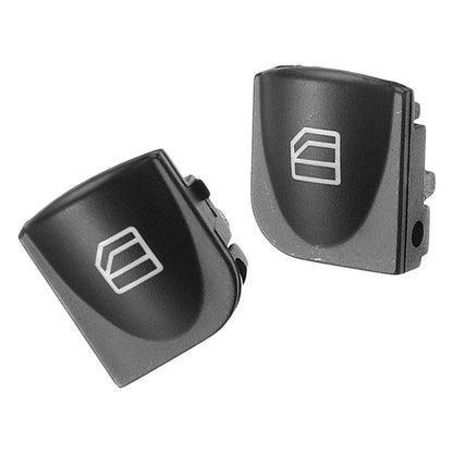 2 x Electric Window Switch Knobs for Mercedes Benz C Class W203 (2001-2007)
