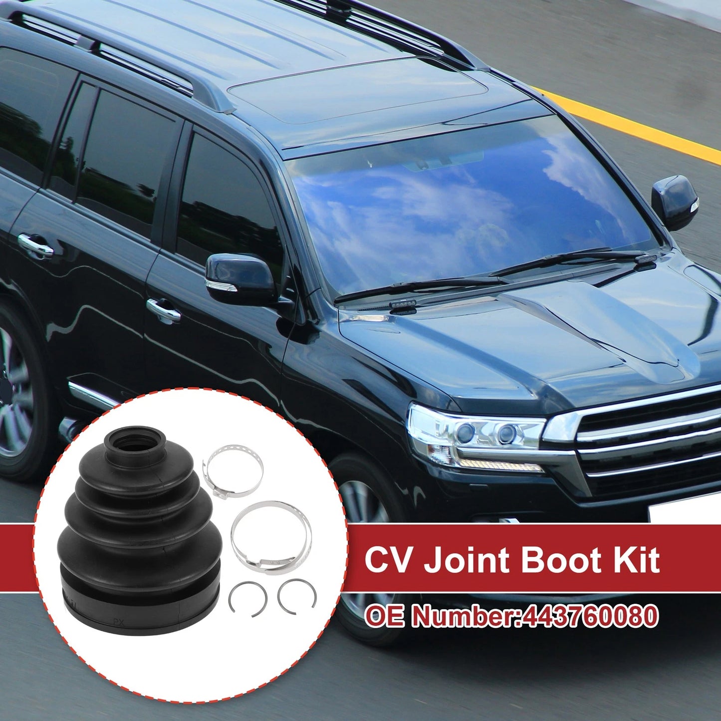 Inner CV Joint Boot for Toyota Land Cruiser (1998–2007)