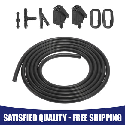 Windshield Washer Nozzles 2 x for Ford Fiesta (2001-2007)