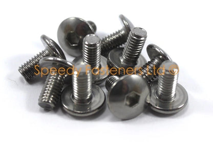Pan Head Fairing Bolts M6 x 12mm 10 Pack