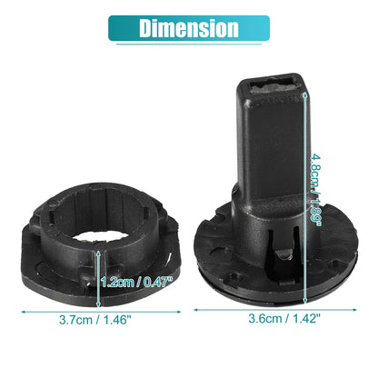 1 Set Upper Radiator Mount Bracket with Support Sleeve for BMW 228i