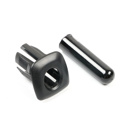 4 x Car Door Lock Pin Cap Cover Bezel Black for BMW 5 Series (2011-2017)