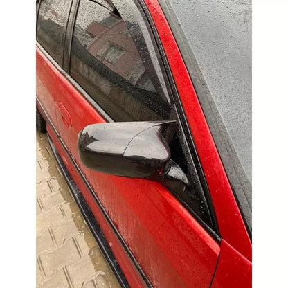 Side View Mirror Covers for Honda Civic 7th Gen EP2 EP3 (2001-2005) 2 Piece Gloss Black