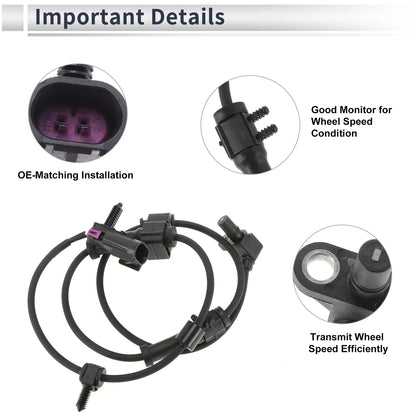1 x ABS Wheel Speed Sensor for Chevrolet SSR (2003-2006)