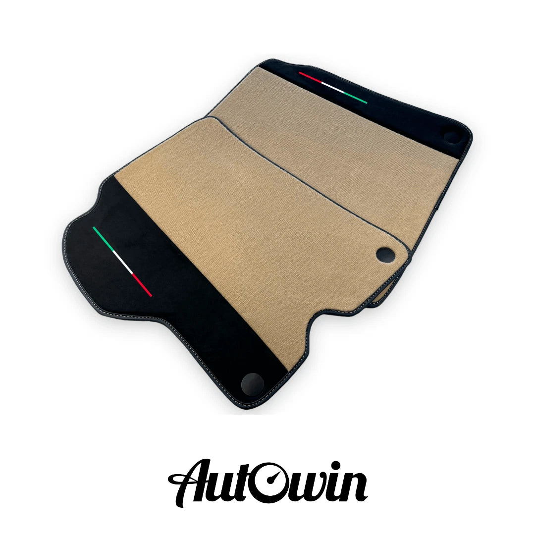 Beige Floor Mats for Ferrari California (2008-2014) - AutoWin Brand