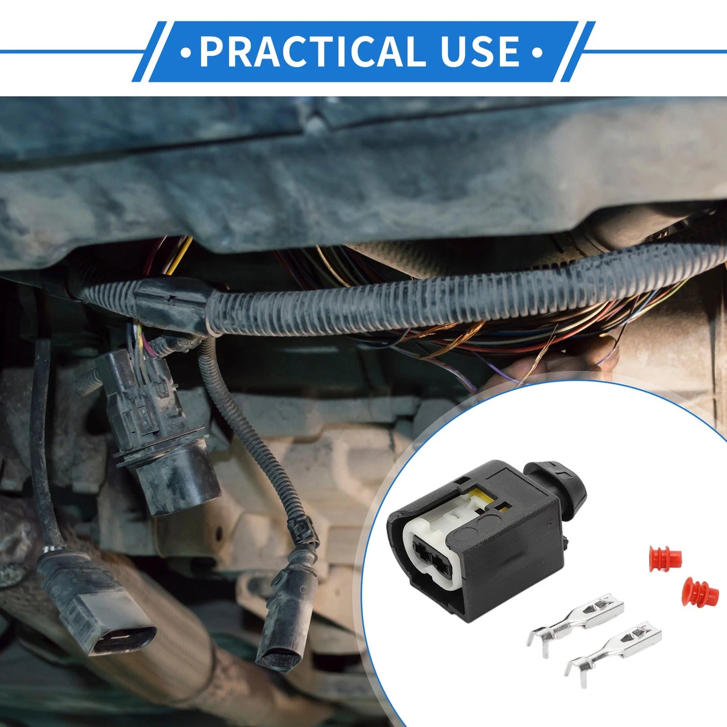 Generator Assembly Connector Plug for Ford Focus Mondeo 2.3 2.0T (2000-2023)