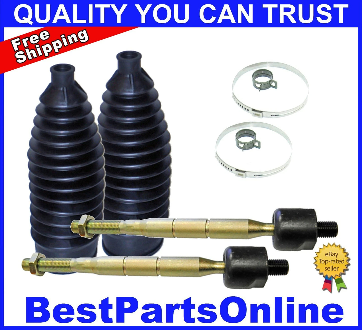 Rack and Pinion Inner Tie Rod Bellows for Toyota Prius, Lexus CT200h(2010–2017)