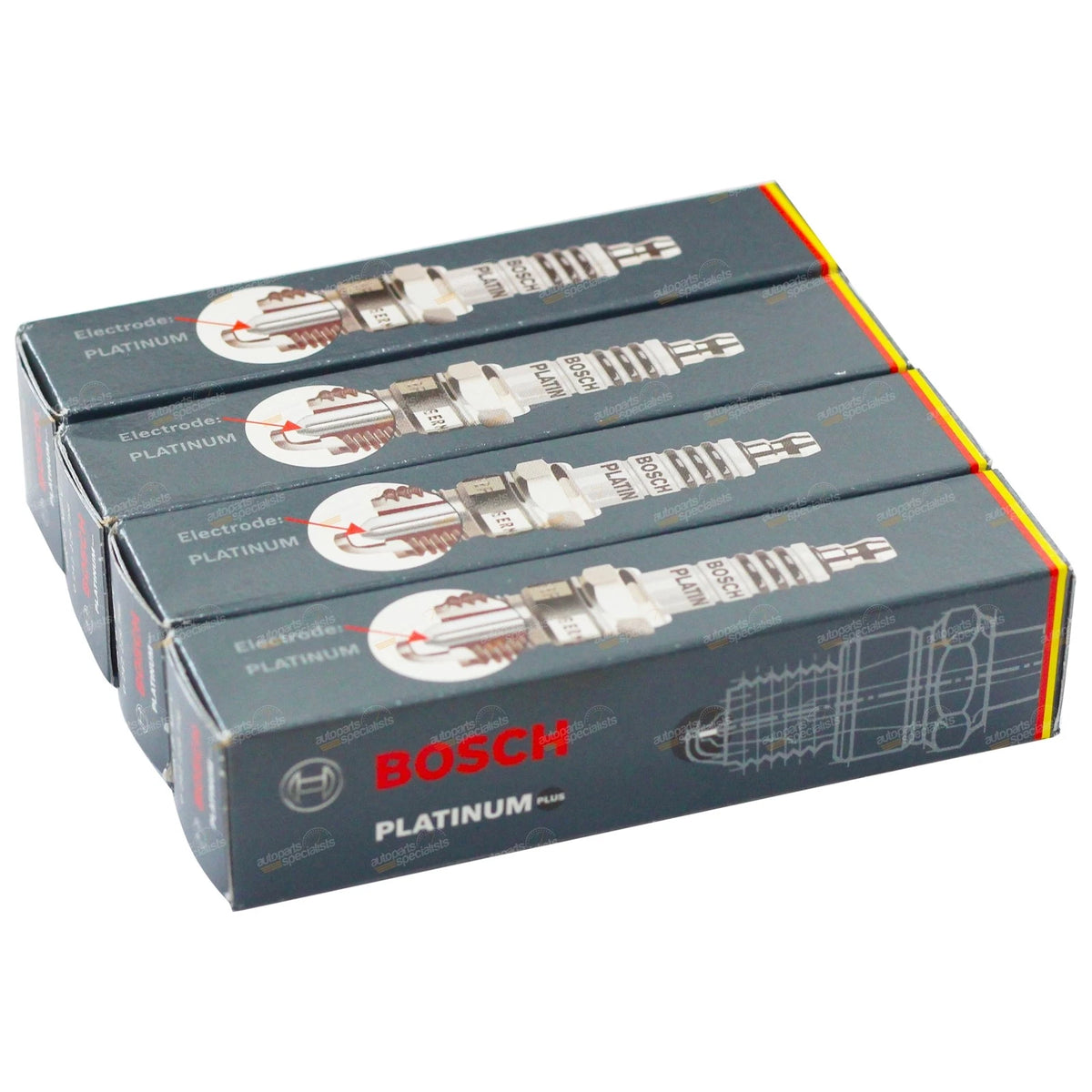 Inc 4x Spark Plugs for Mazda 626 GE 4cyl FS 2.0L (1992 - 1997)