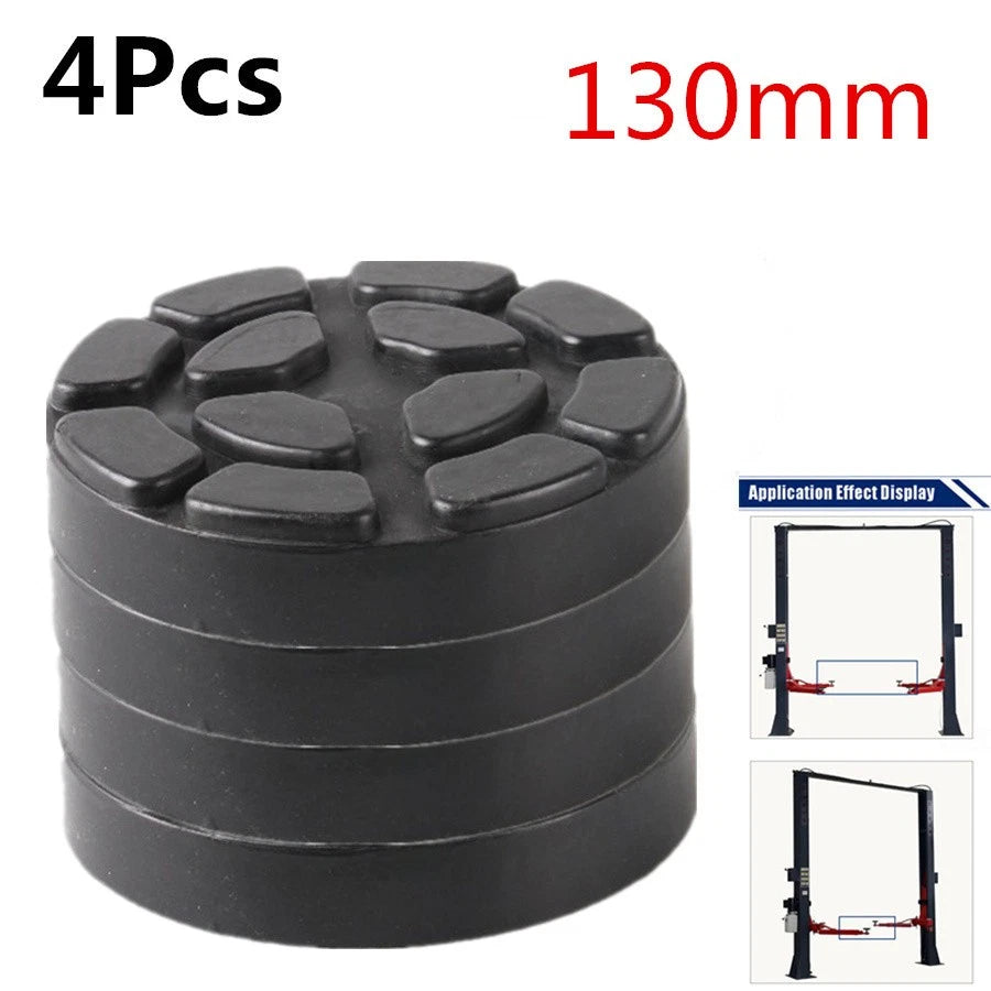 4x Heavy Duty Rubber Arm Pads for Car Hoist Lift Accessories (Fits Various Models)