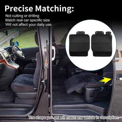 2 x Car Door Anti Kick Pad Sticker for Toyota Vellfire Alphard 40 Series