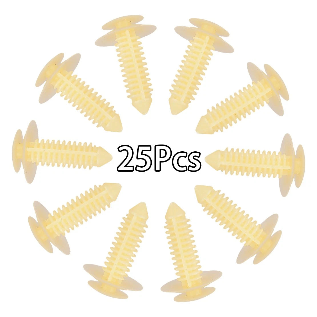 Beige Interior Trim Retainer Clips for Jeep (Fits 34202599)