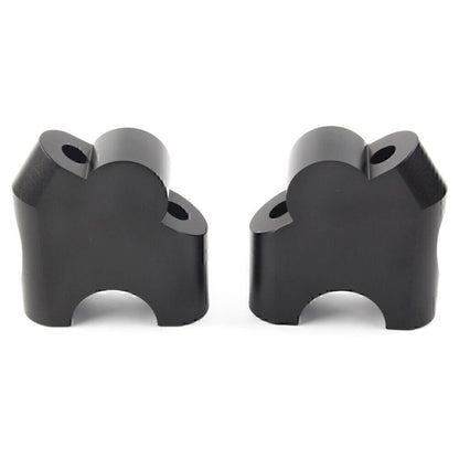 Black HandleBar Bar Risers Mount Clamp Adapter for BMW F800R (2015-2017)