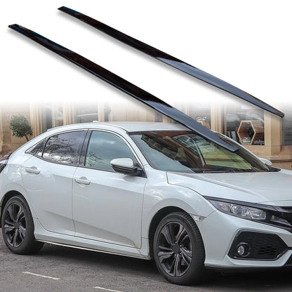 Side Skirt Extension Panel for Honda Civic 10th (2016-2021)