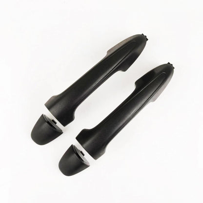 Outer Door Handle Black Matte Rear L+R Fits Toyota Hilux Revo SR5 4D 2015-19 D05