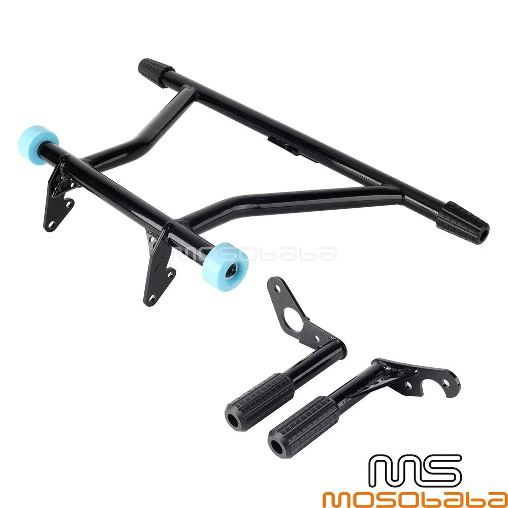 Highway Foot Engine Guard Crash Bar for Harley Softail Street Bob 114 (2018-2023)