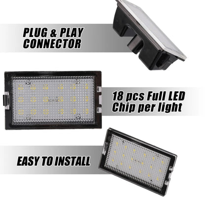 LED License Plate Lights for Land Rover Discovery (2005-2009)
