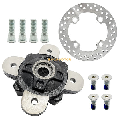 Front Wheel Hub / Brake Rotor with Studs for Polaris Ranger 900 XP (2013–2019)