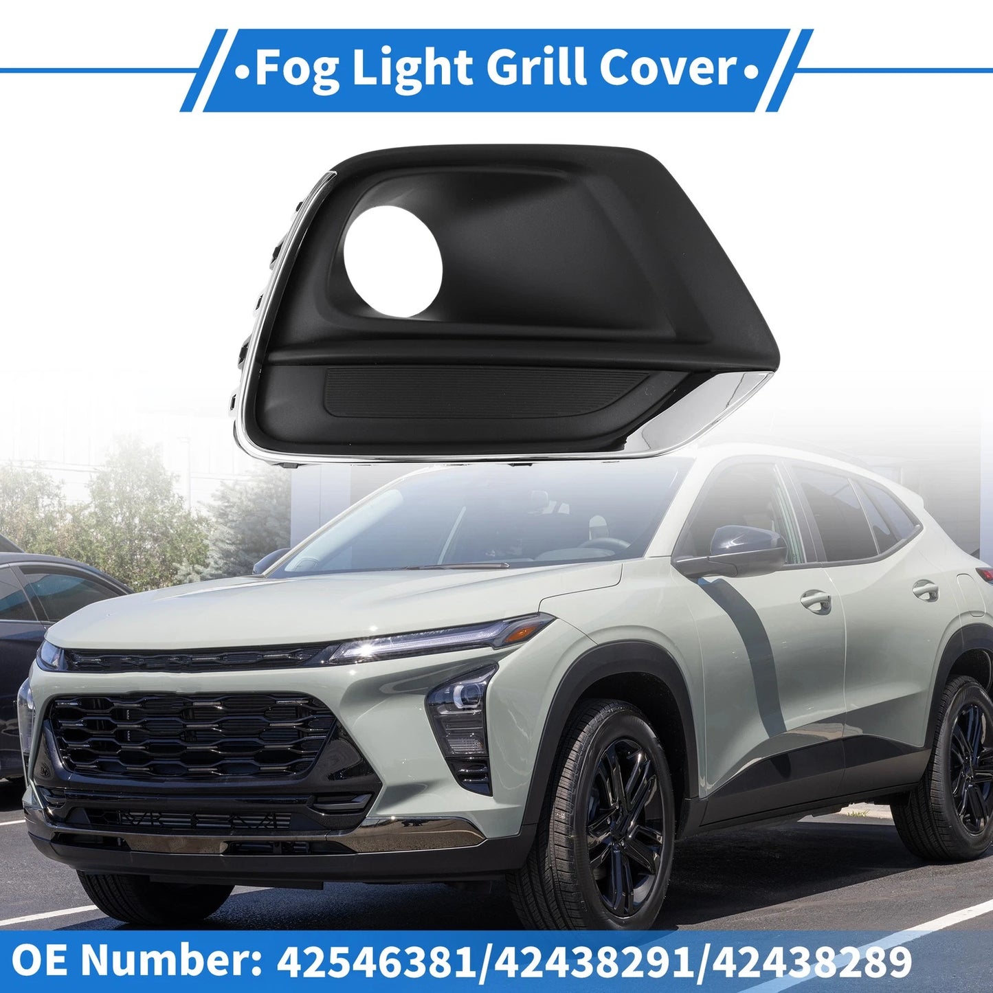 Front Right Fog Light Grill for Chevrolet Trax (2017 - 2019)