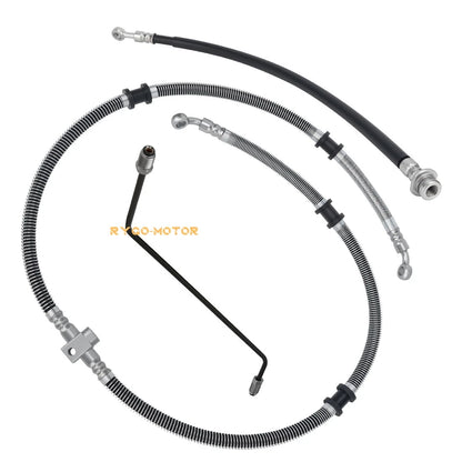 Front Brake Hose Line Pipe for Yamaha Grizzly 450 YFM450 4x4 Auto (2011–2014)