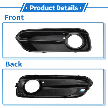 1 Pc Car Front Left Fog Light Grill for BMW 1 Series (2015-2018)