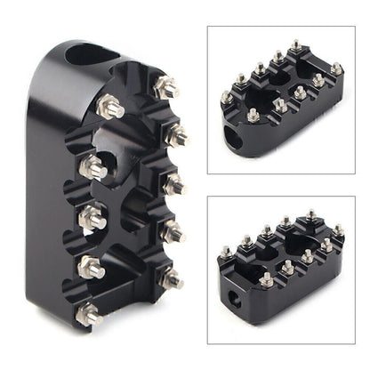 Universal Black Anti-Skid Gear Brake Shift Peg Pedals for Harley