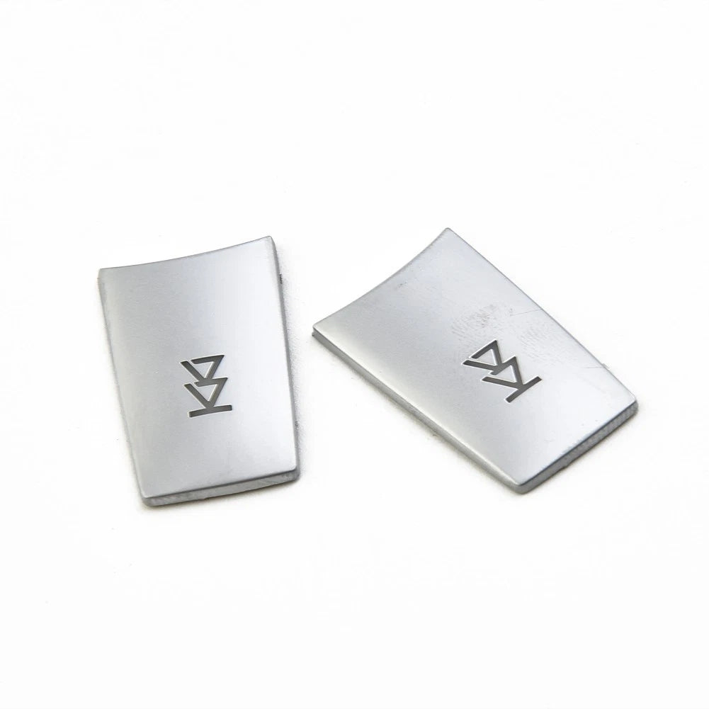 Button Covers Silver for Mercedes W204 W212 (2007–2016)