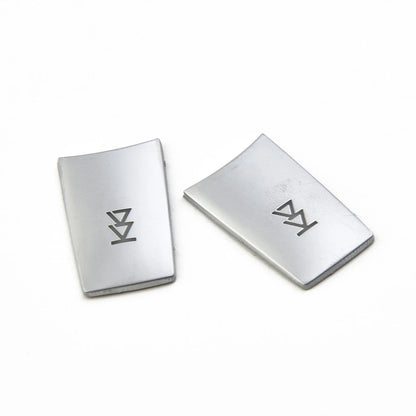 Button Covers Silver for Mercedes W204 W212 (2007–2016)