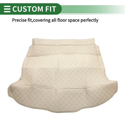 Heightened Edge Cargo Liner Rear Trunk Mat for Honda CR-V (2007-2011) Beige