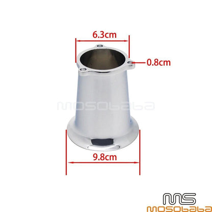 Chrome Billet Air Cleaner Velocity Stack for Harley Chopper
