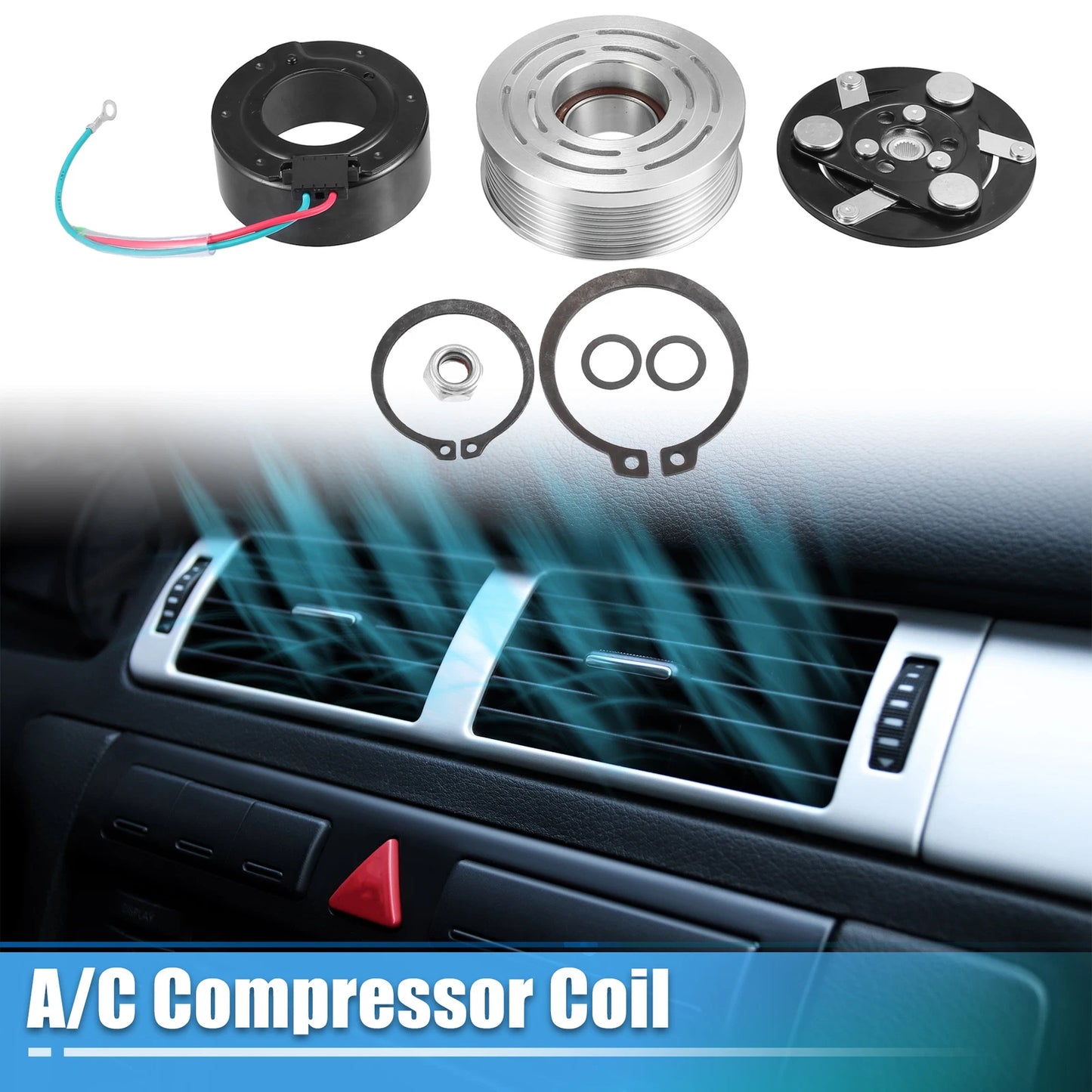 AC Compressor Clutch Kit for Honda Fit 1.5L (2009-2014)