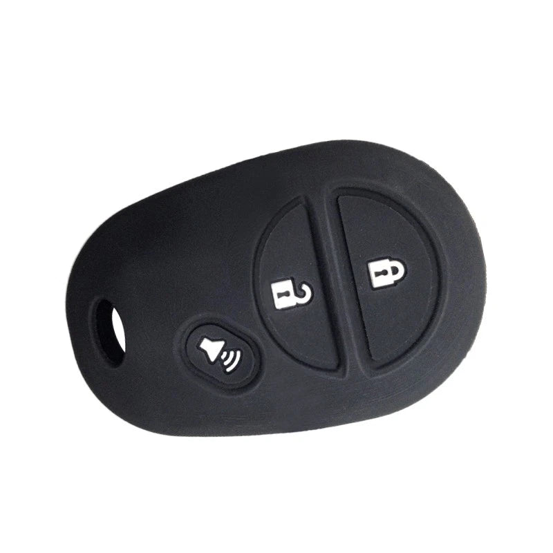3 x Button Key Fob Cover for Toyota FJ Cruiser, RAV4, Tacoma, Tundra