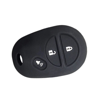 3 x Button Key Fob Cover for Toyota FJ Cruiser, RAV4, Tacoma, Tundra