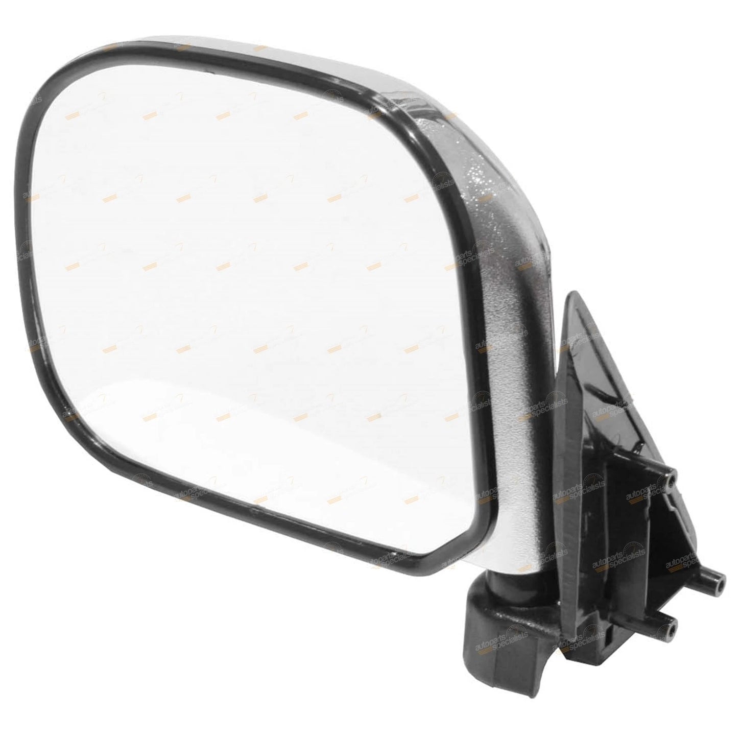 LH+RH 2 x Chrome Manual Door Mirror Pair for Toyota Hiace (1989–2005)