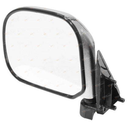 LH+RH 2 x Chrome Manual Door Mirror Pair for Toyota Hiace (1989–2005)