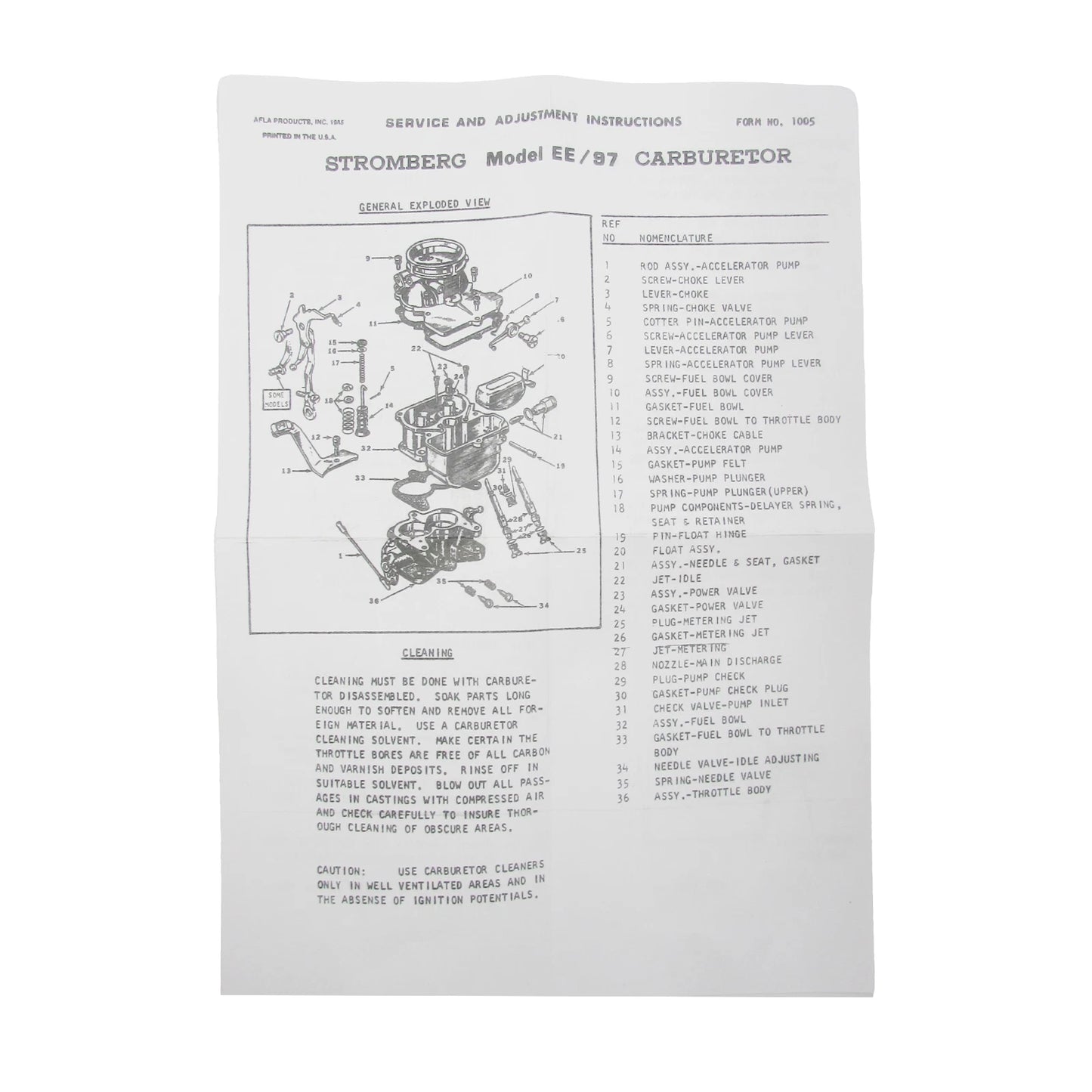 Choke Pull-Off Diaphragm for Holden HX HZ 308 Rochester Quadrajet (1976-1984)