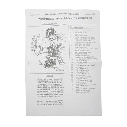Choke Pull-Off Diaphragm for Holden HX HZ 308 Rochester Quadrajet (1976-1984)