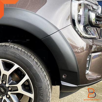 8PC Matte Black Fender Flares for Ford Everest Platinum (2022-2023)